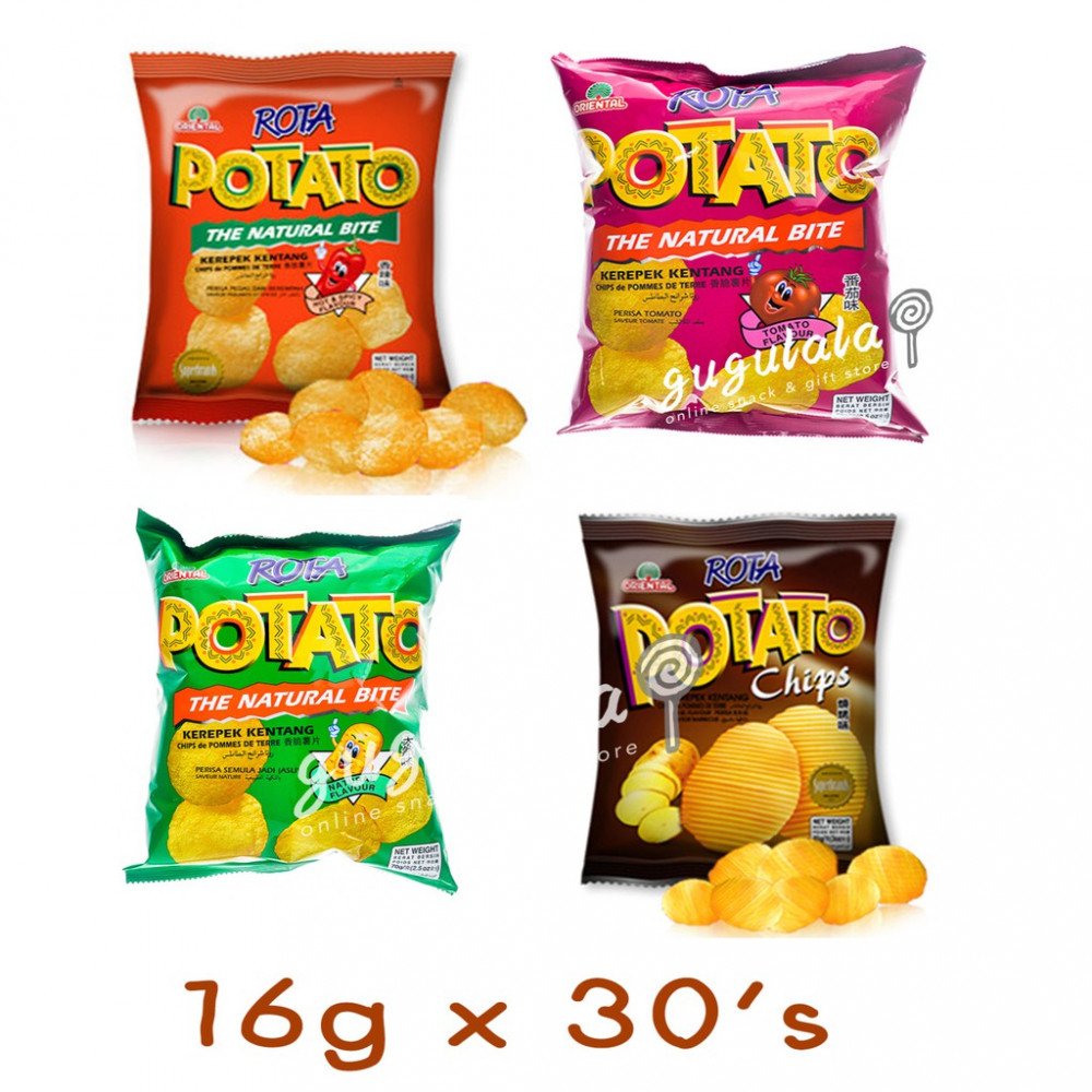 Rota Potato Chips 30'S Rota Potato Chips 30'S