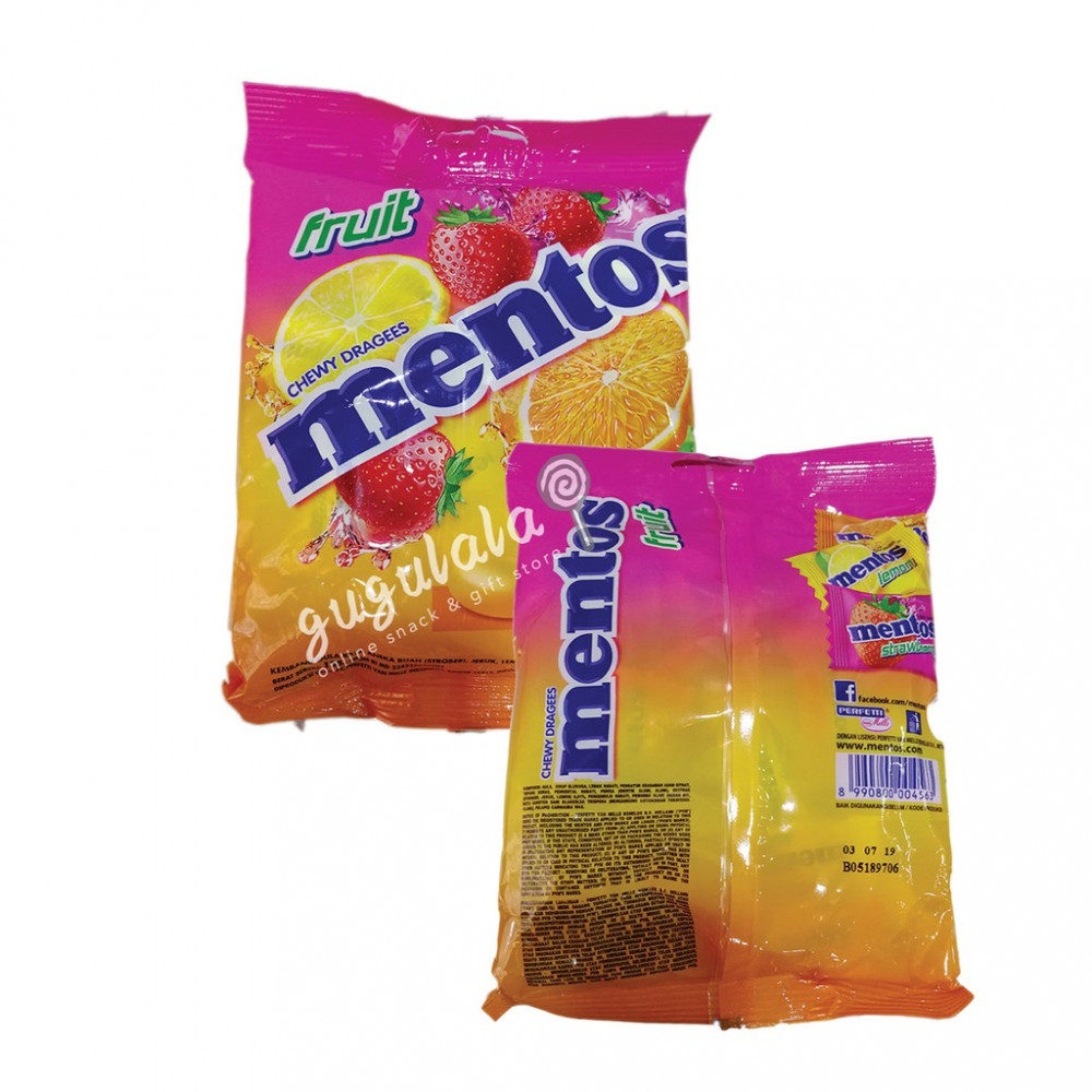Mentos Fruit 50'S Mentos Fruit 50'S