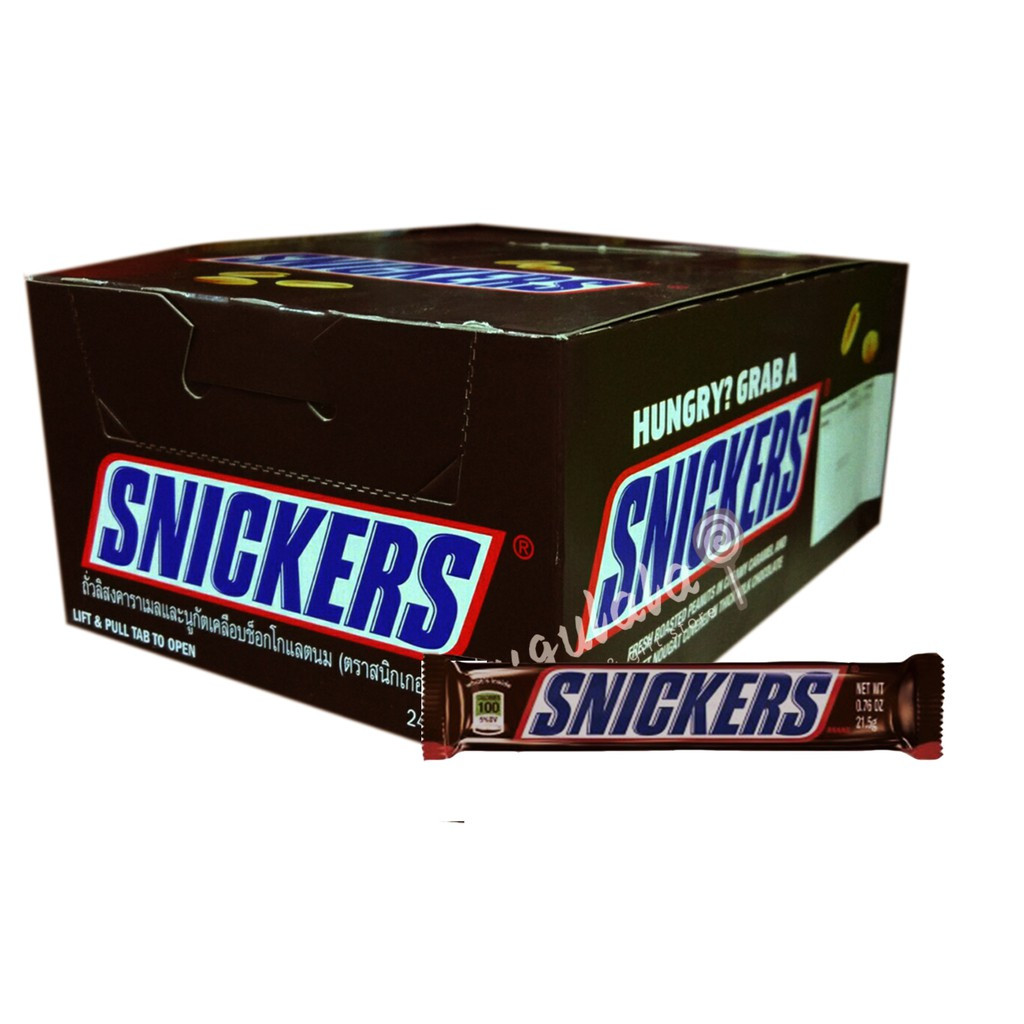 Snickers Bar 24'S X 21.5g Snickers Bar 24'S X 21.5g