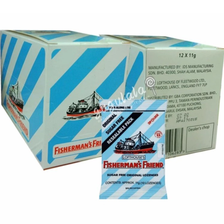 Fisherman's Friend Original 12'S X 11g Fisherman's Friend Original 12'S X 11g