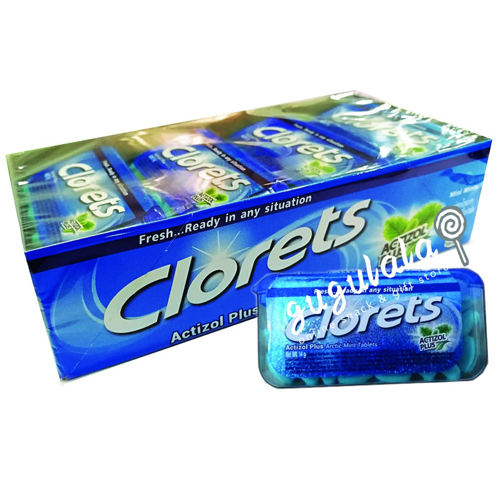 Clorets Arctic Mint Tablets 12'S X 14g 5.0 Clorets Arctic Mint Tablets 12'S X 14g 5.0