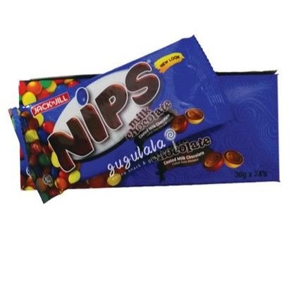 Nips Milk Chocolate 24'S X 30g Nips Milk Chocolate 24'S X 30g