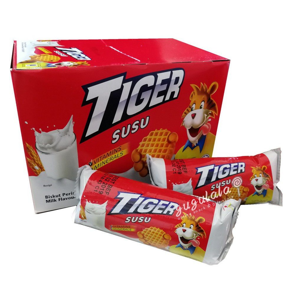Tiger Biscuit Susu 12'S X 75g Tiger Biscuit Susu 12'S X 75g