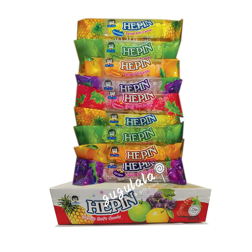 HEPIN Syrup Soft Candy 30'S X 16g HEPIN Syrup Soft Candy 30'S X 16g