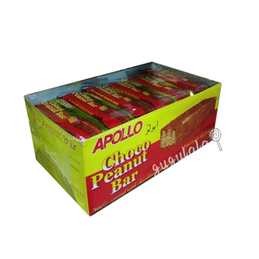 Apollo Choco Peanut Bar A1303ML 36'S X 17g Apollo Choco Peanut Bar A1303ML 36'S X 17g