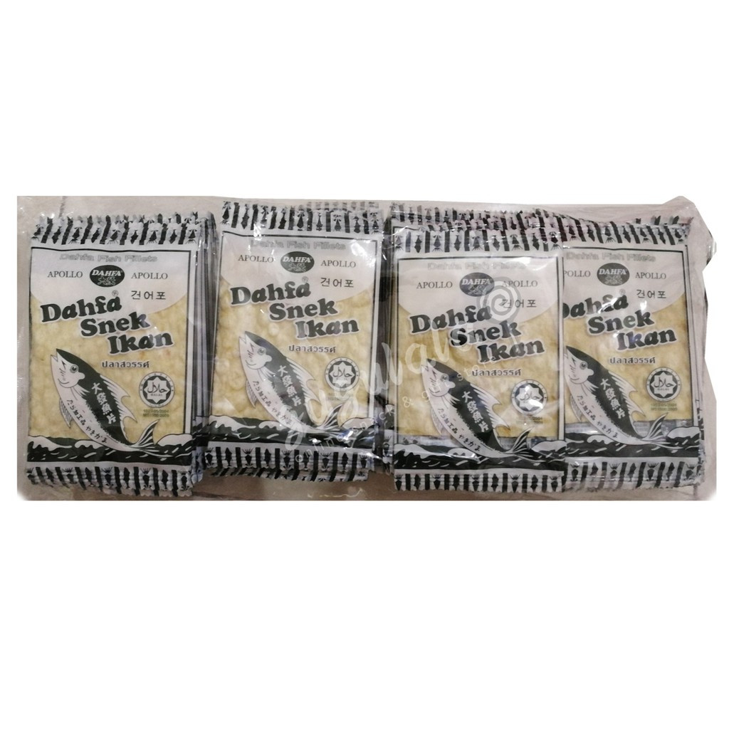 Dahfa Dried Fish Fillet 40'S X 4g 5.0 Dahfa Dried Fish Fillet 40'S X 4g 5.0