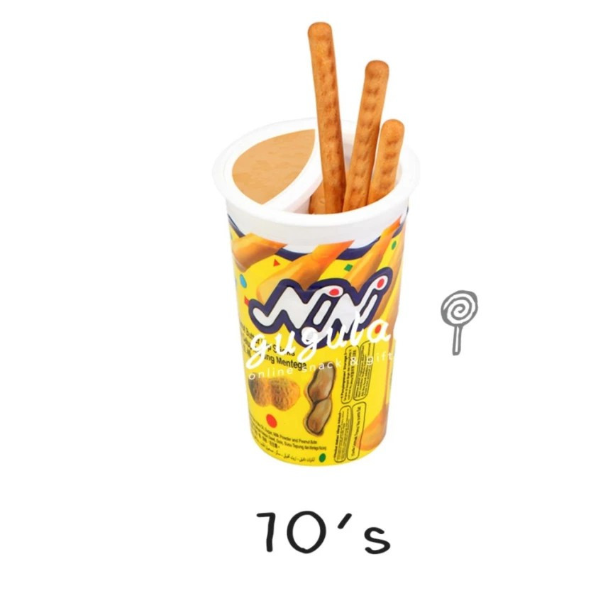 Nini Peanut Sticks 10'S Nini Peanut Sticks 10'S