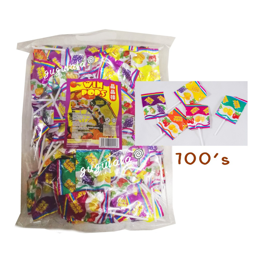 Win Pops 100'S Win Pops 100'S