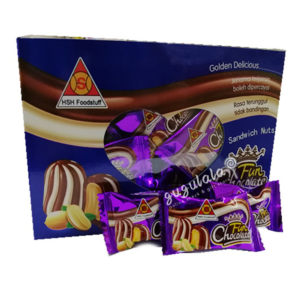 Fun Chocolate Sandwich Nuts 400g Fun Chocolate Sandwich Nuts 400g