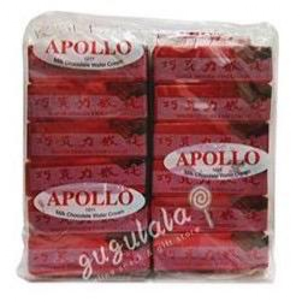Apollo Chocolate Milk Wafer 12g X 48'S Apollo Chocolate Milk Wafer 12g X 48'S