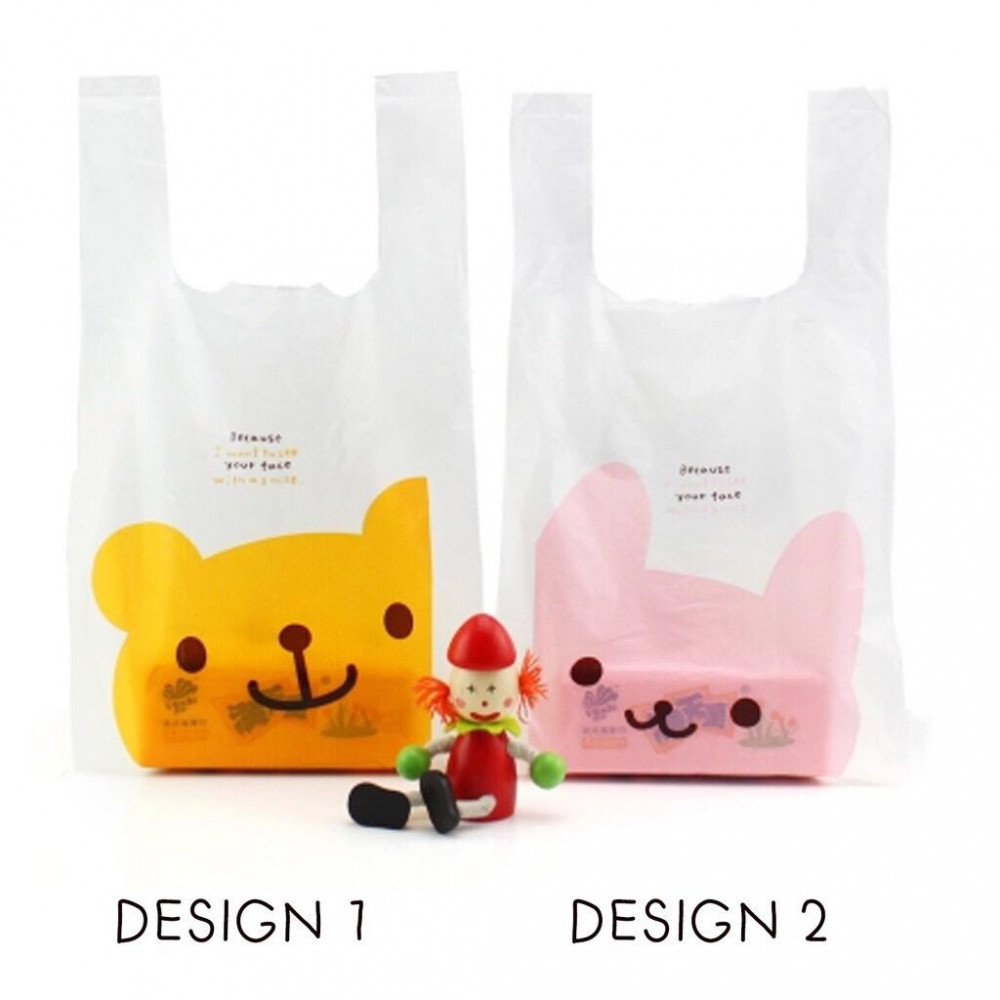 Cute Bear/Rabbit Goodies Bag ( Door Gift ) Packaging - 10'S Cute Bear/Rabbit Goodies Bag ( Door Gift ) Packaging - 10'S