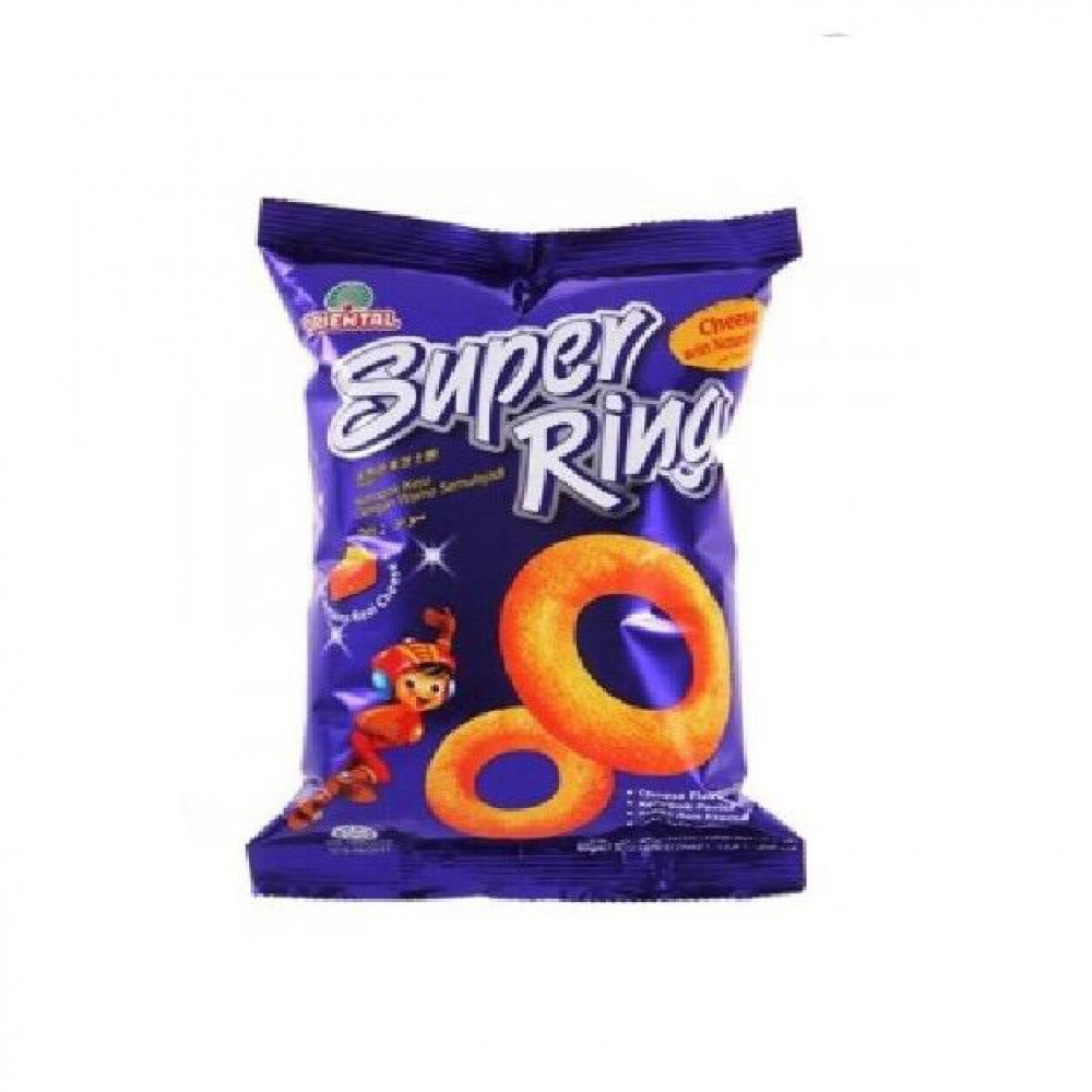 Oriental Super Ring Cheese Snacks 60g Oriental Super Ring Cheese Snacks 60g