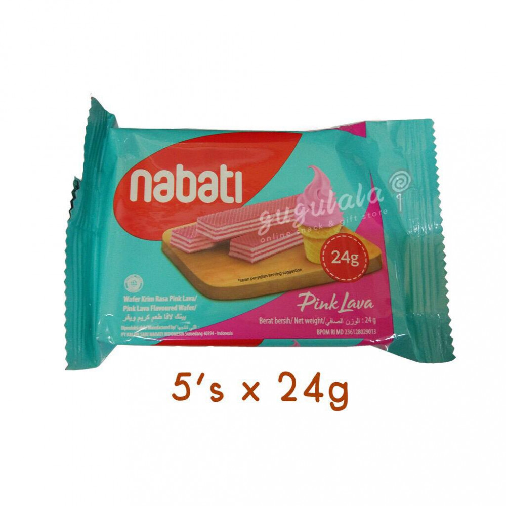 Nabati Pink Lava 5'S X 24g Nabati Pink Lava 5'S X 24g