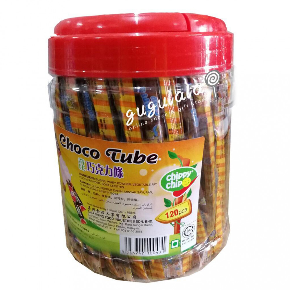 Chippy Chip Choco Tube 120'S Chippy Chip Choco Tube 120'S