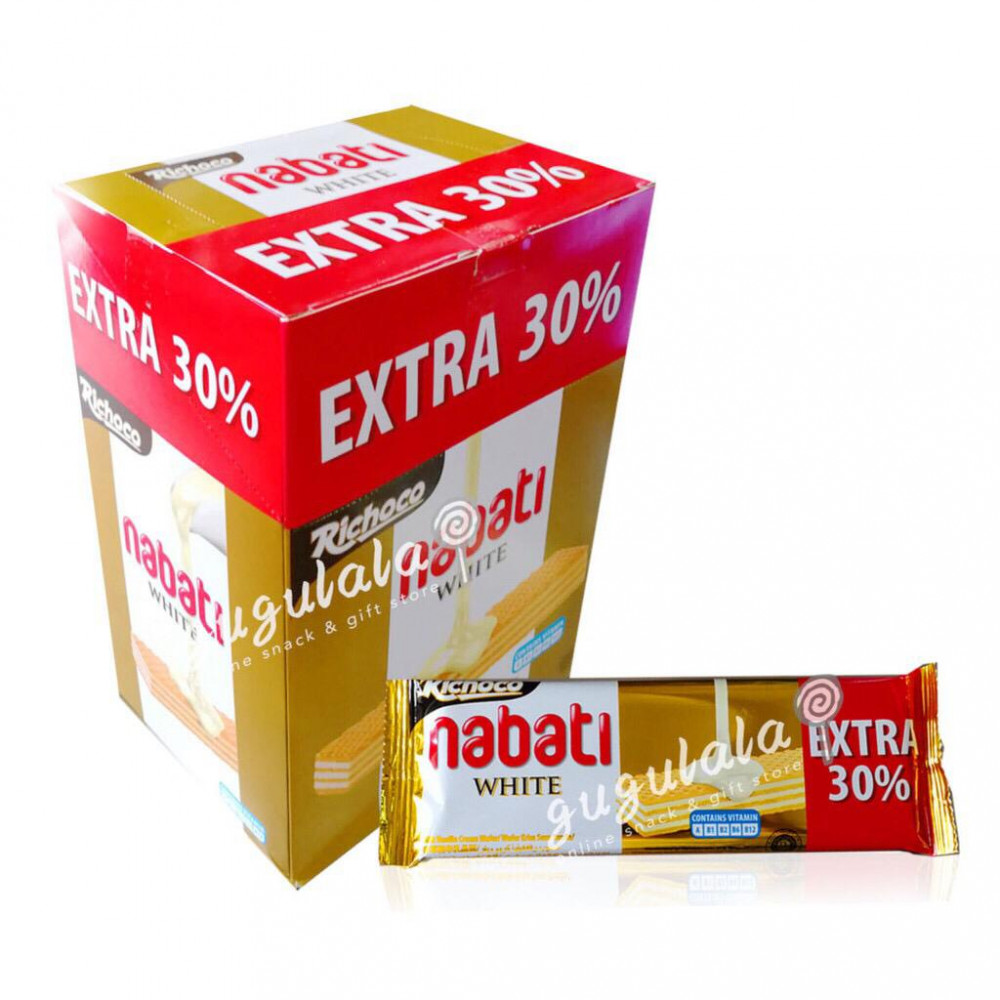 Nabati White Wafer 20'S X 18g Nabati White Wafer 20'S X 18g