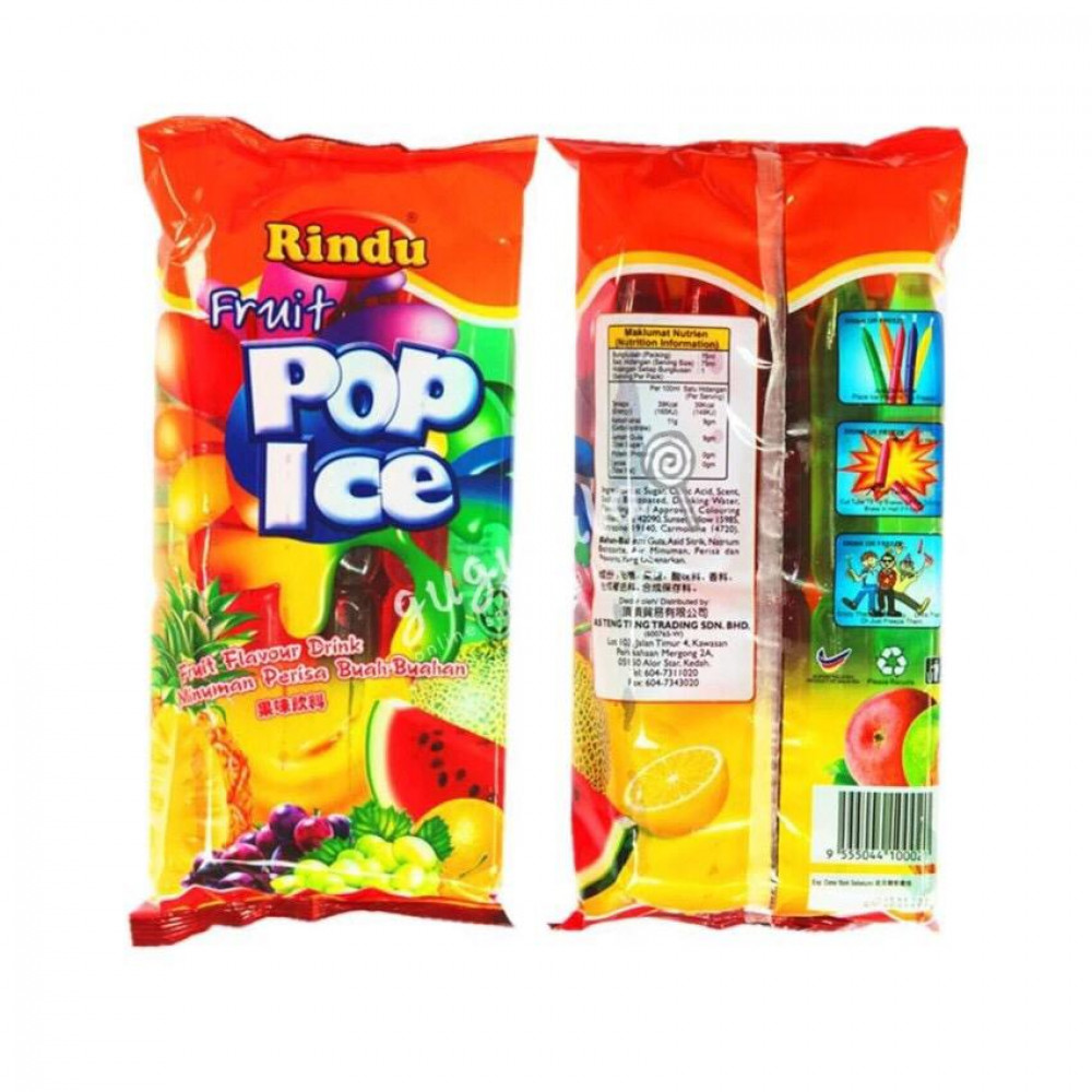 Fruit Pop Ice 10'S X 75ml Fruit Pop Ice 10'S X 75ml