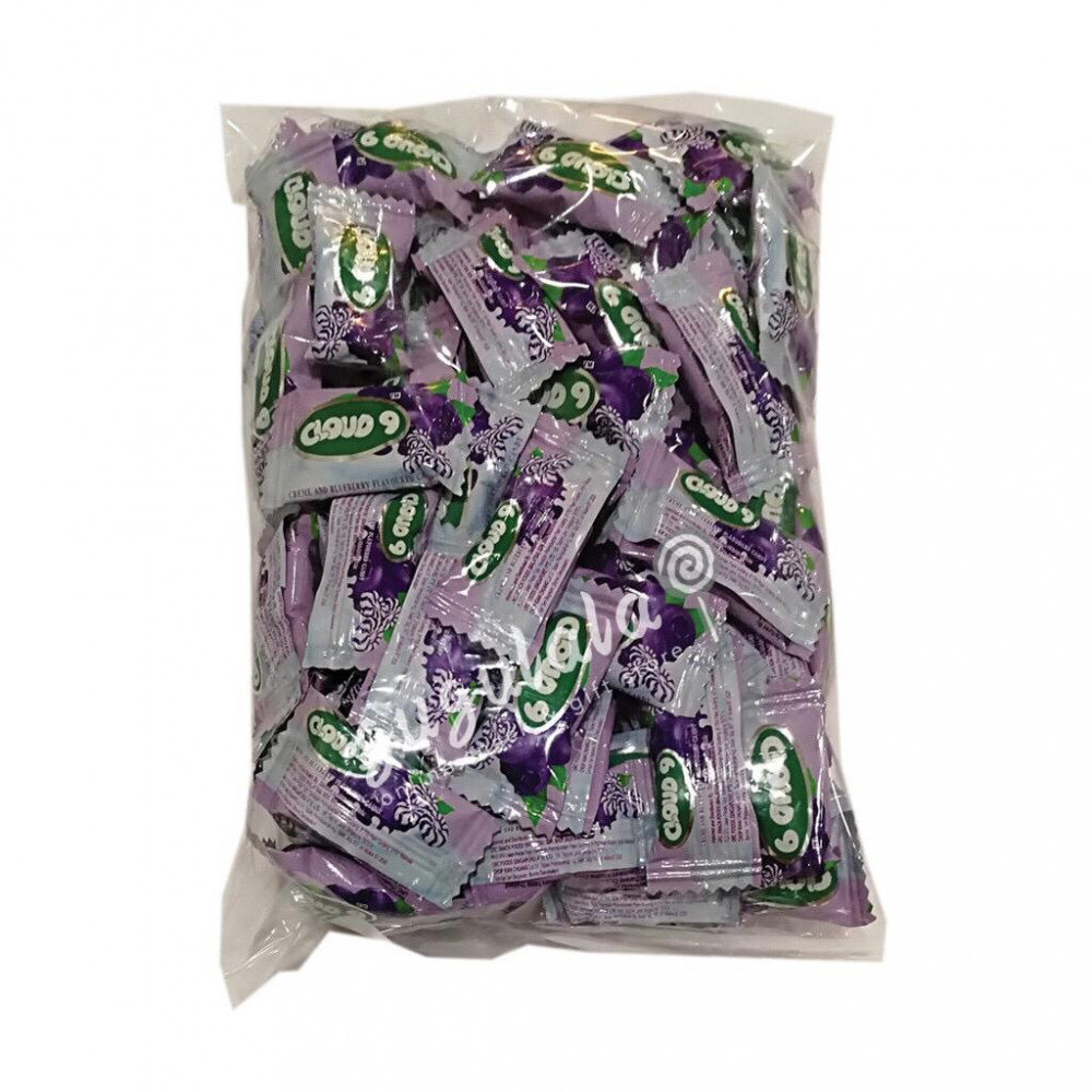 Cloud 9 Crème And Blueberry Flavoured Candy 90'S Cloud 9 Crème And Blueberry Flavoured Candy 90'S