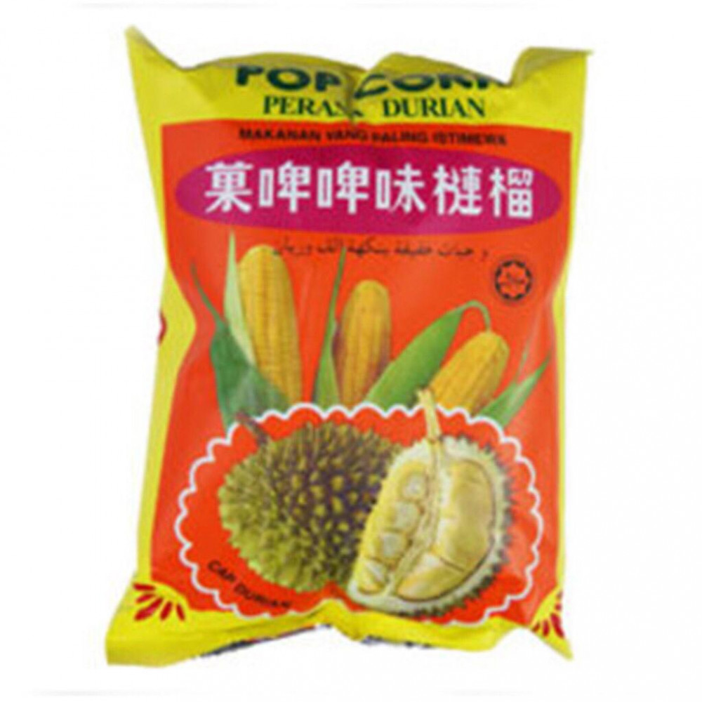 Pop Corn Durian Flavour 70g Pop Corn Durian Flavour 70g