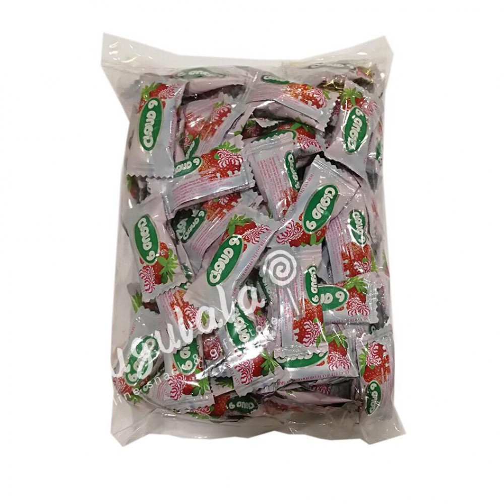 Cloud 9 Crème And Strawberry Flavoured Candy 90'S Cloud 9 Crème And Strawberry Flavoured Candy 90'S
