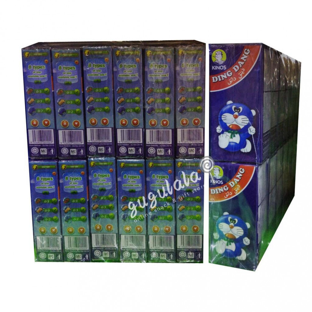 Ding Dang Toy Box With Chocolate Ball 6'S / 12'S Ding Dang Toy Box With Chocolate Ball 6'S / 12'S