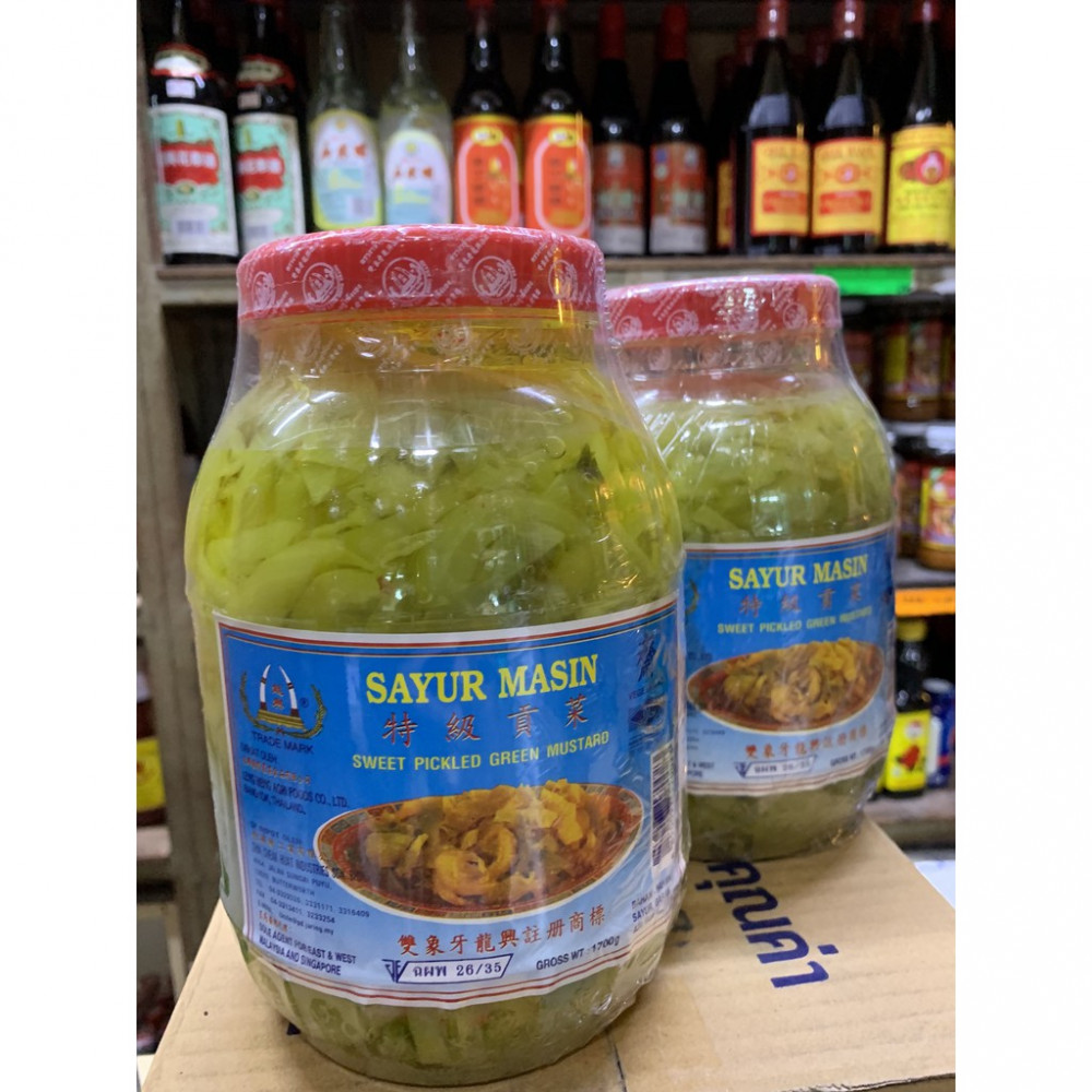 Sweet pickled green mustard 龙兴特级贡菜 Sweet pickled green mustard 龙兴特级贡菜