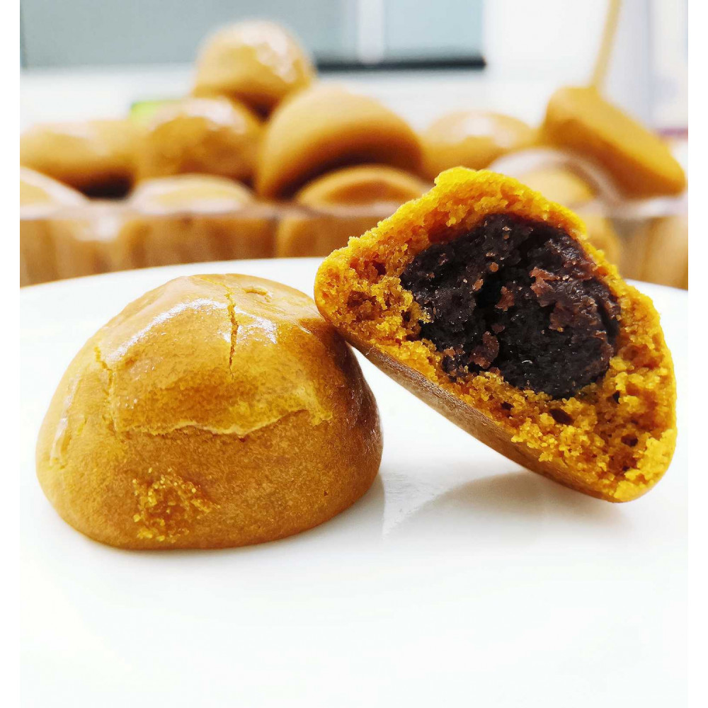 Penang Famous Home Made Mini Mooncake Red Bean Filling 28-30pcs Penang Famous Home Made Mini Mooncake Red Bean Filling 28-30pcs