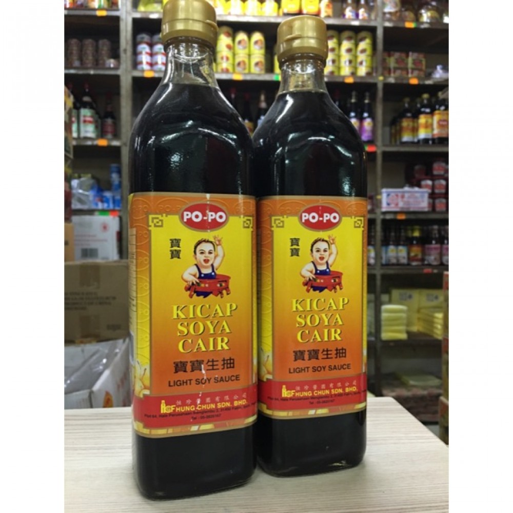 PO-PO light Soy Sauce 寶寶生抽 PO-PO light Soy Sauce 寶寶生抽