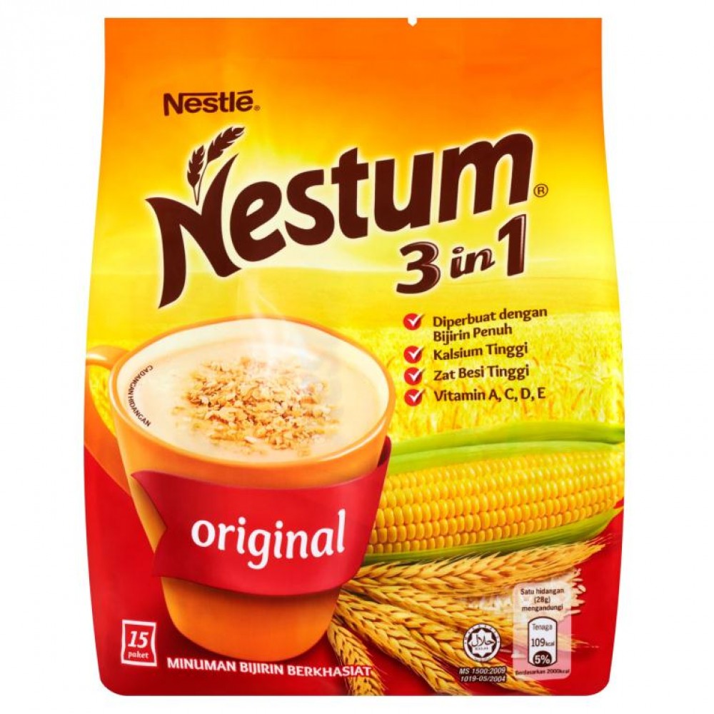 Nestle Nestum All In One Original 28gm*15's Nestle Nestum All In One Original 28gm*15's