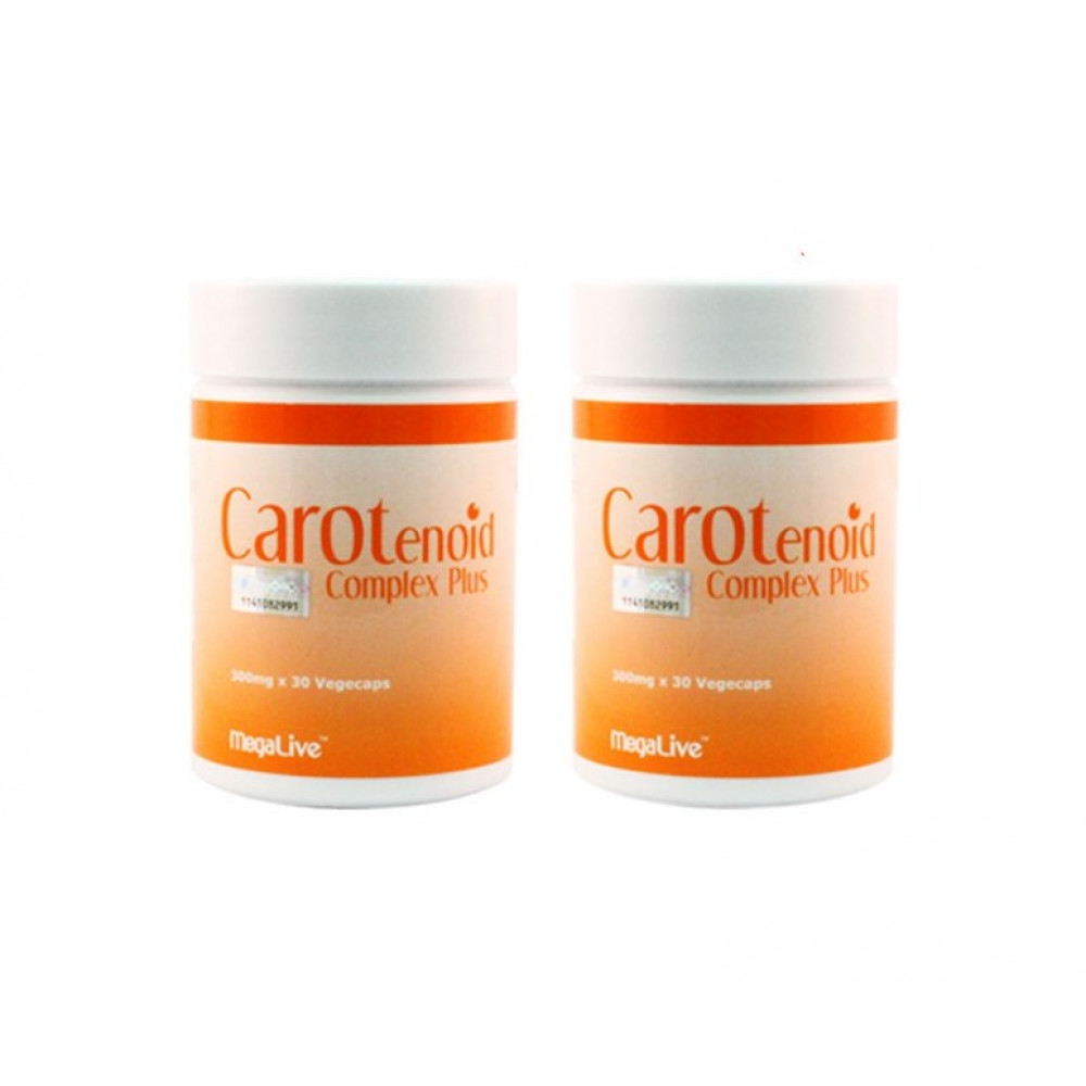 Megalive Carotenoid Complex Plus 2x30'S Megalive Carotenoid Complex Plus 2x30'S