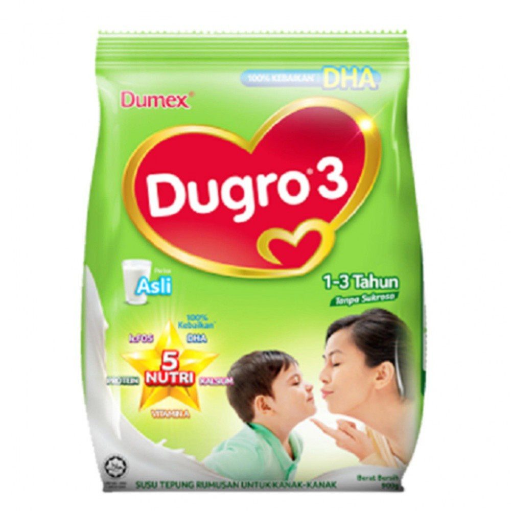 Dumex Dugro 3 Milk Powder 900g Asli / Coklat / Madu Dumex Dugro 3 Milk Powder 900g Asli / Coklat / Madu
