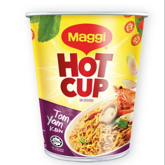 MAGGI Hot Cup Tom Yam 1 Cups 72g Each MAGGI Hot Cup Tom Yam 1 Cups 72g Each