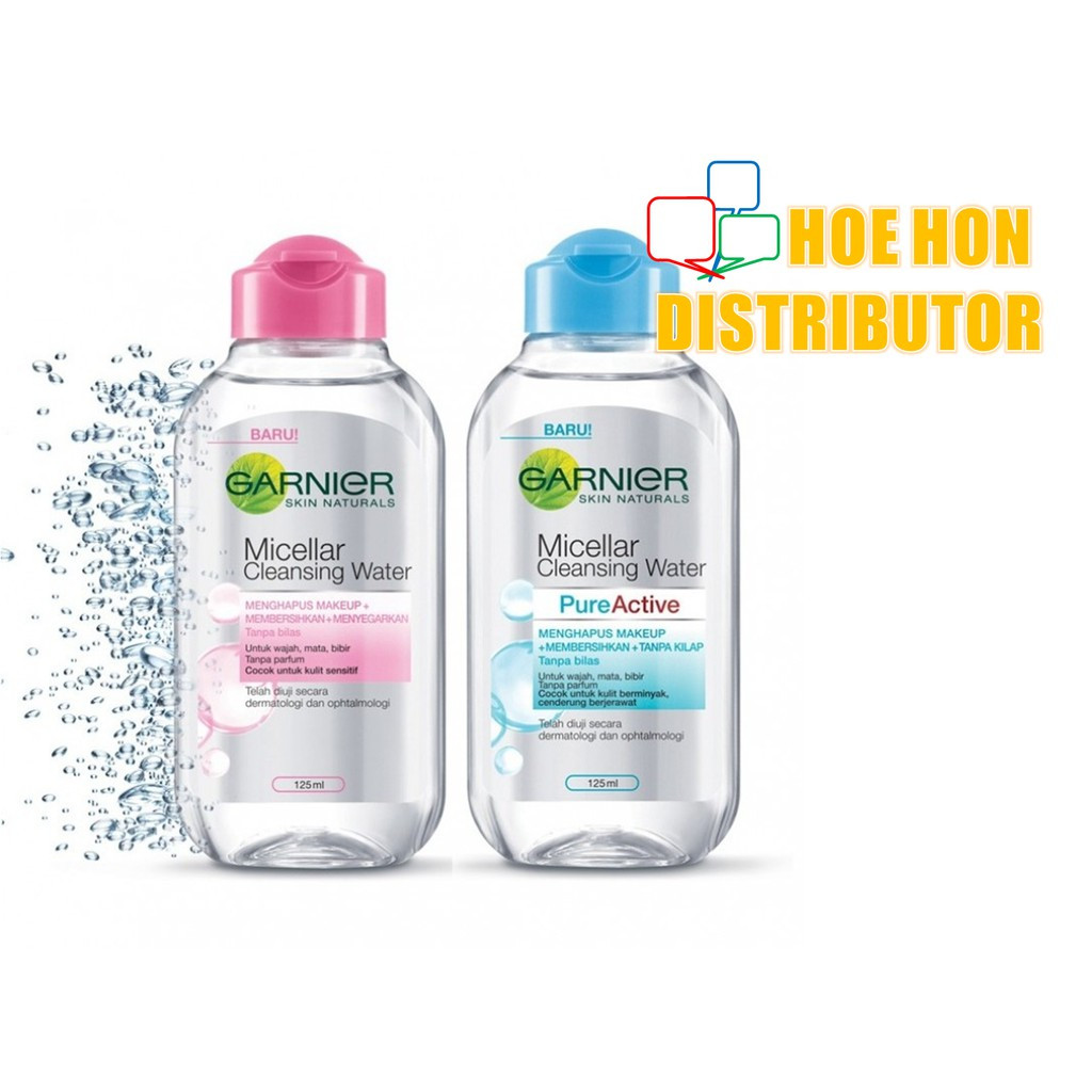 image of Garnier Micellar Cleansing Water 125ml Sensitive Skin / Oily / Acne Prone Skin
