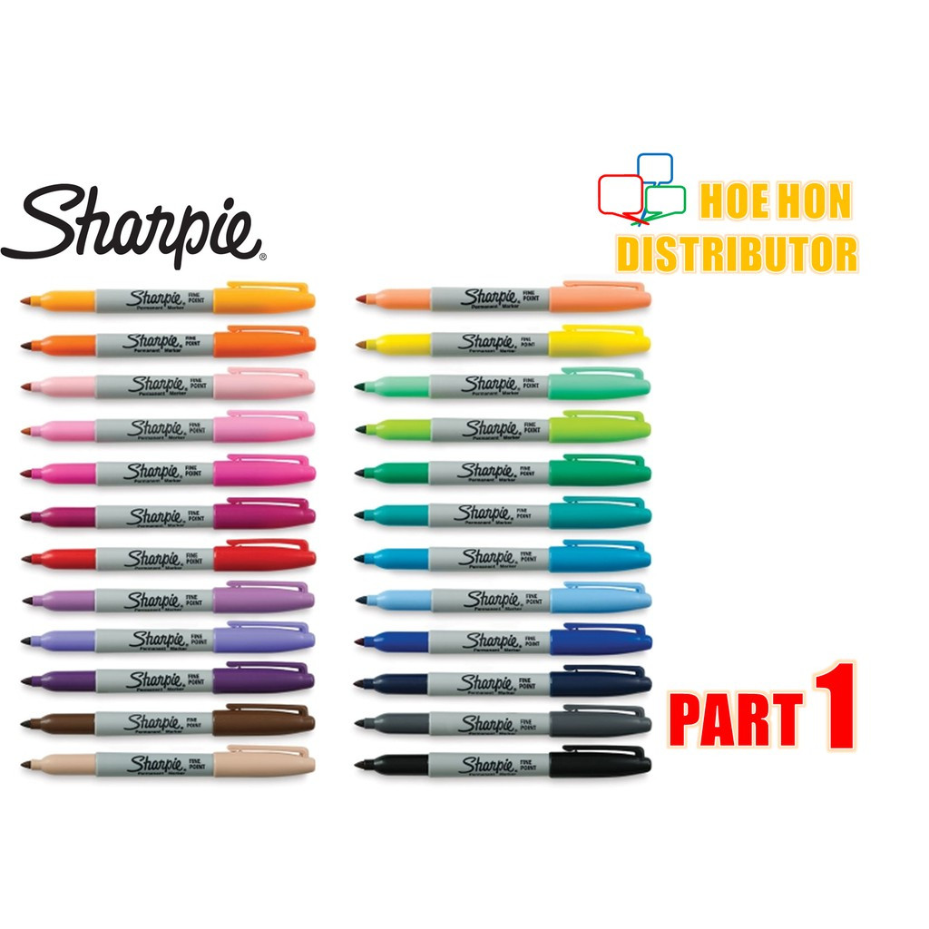 Sharpie Fine Point Permanent Marker / Customise Full Color Part 1 Sharpie Fine Point Permanent Marker / Customise Full Color Part 1