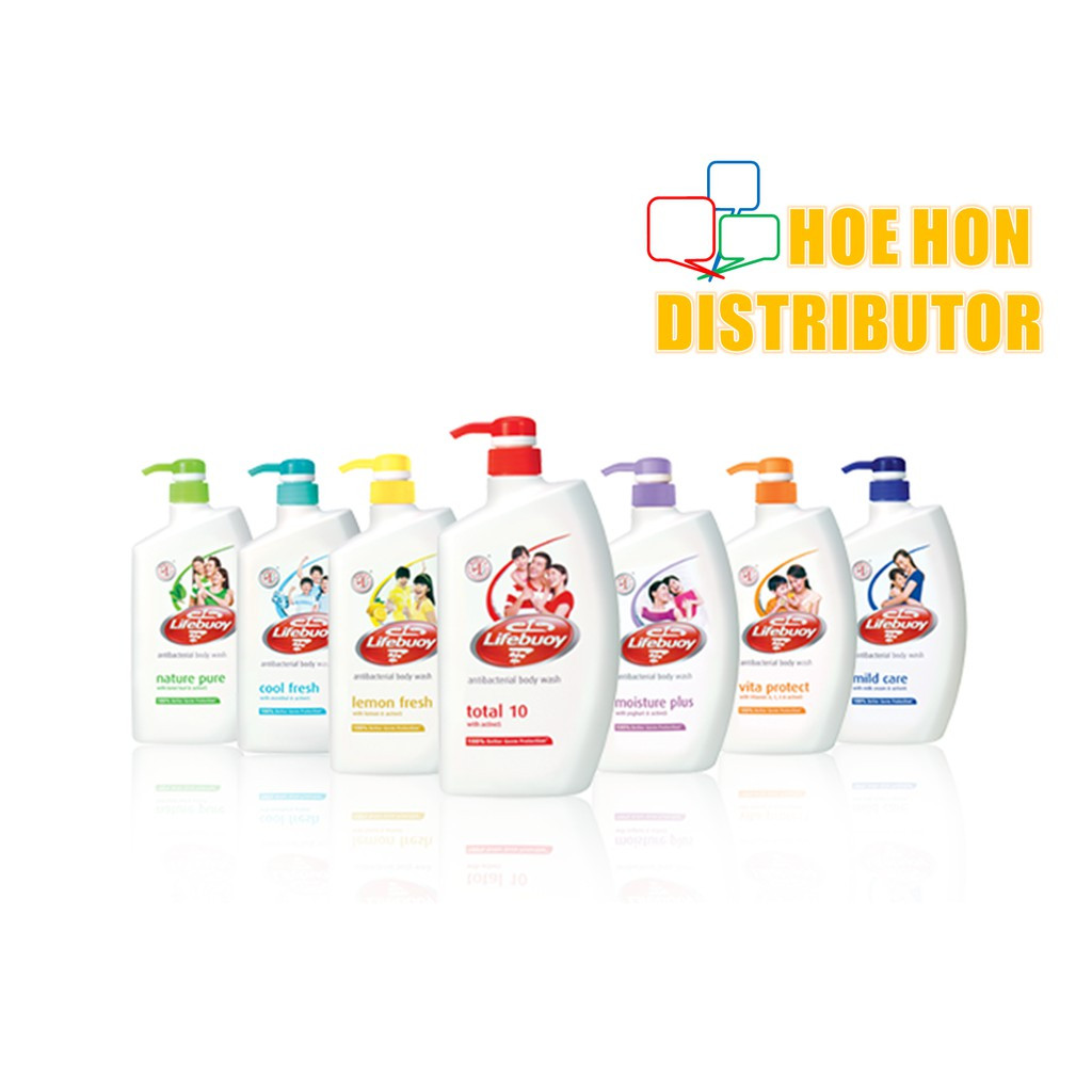 image of Lifebuoy Clini-Shield Bodywash 500ml Lifebuoy Shower Gel, Body Shampoo Body Wash