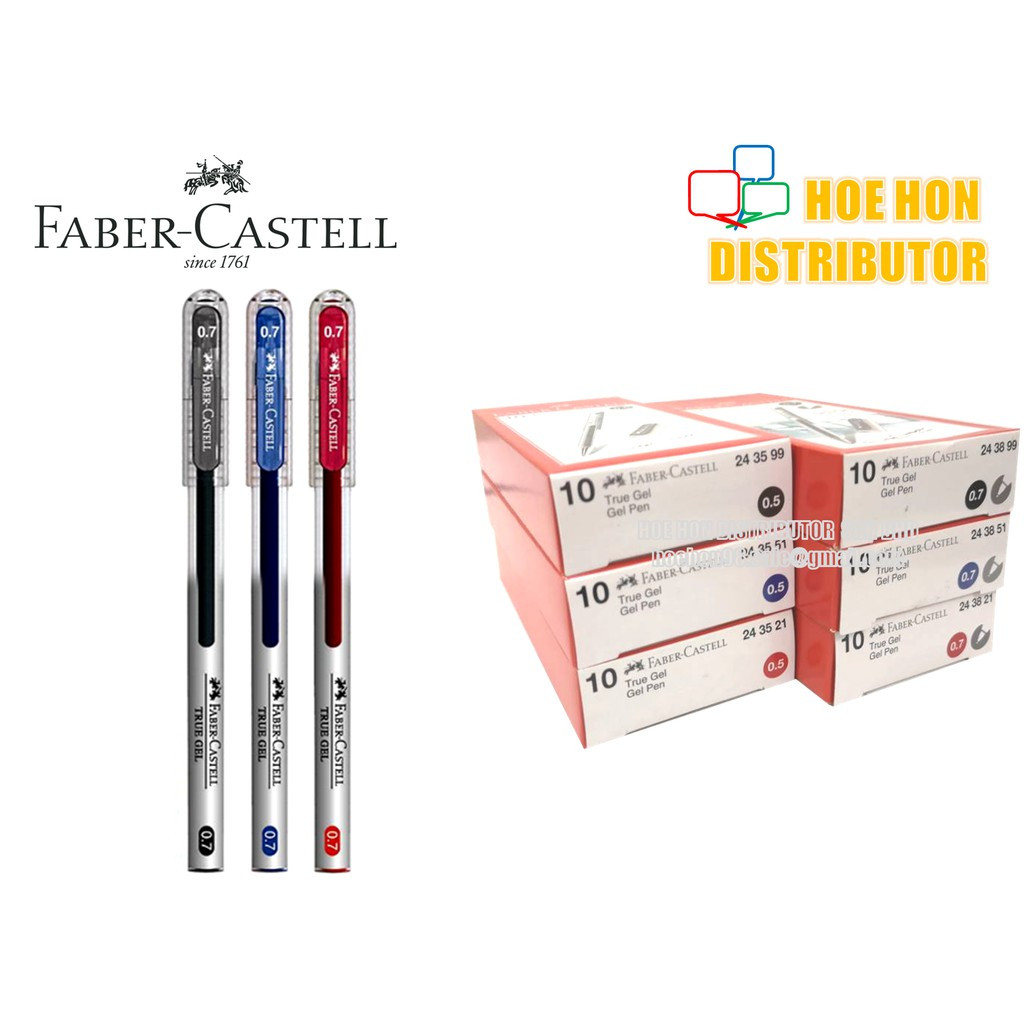 Faber Castell / Faber-Castell True Gel Pen 0.5 Mm / 0.7 Mm Faber Castell / Faber-Castell True Gel Pen 0.5 Mm / 0.7 Mm
