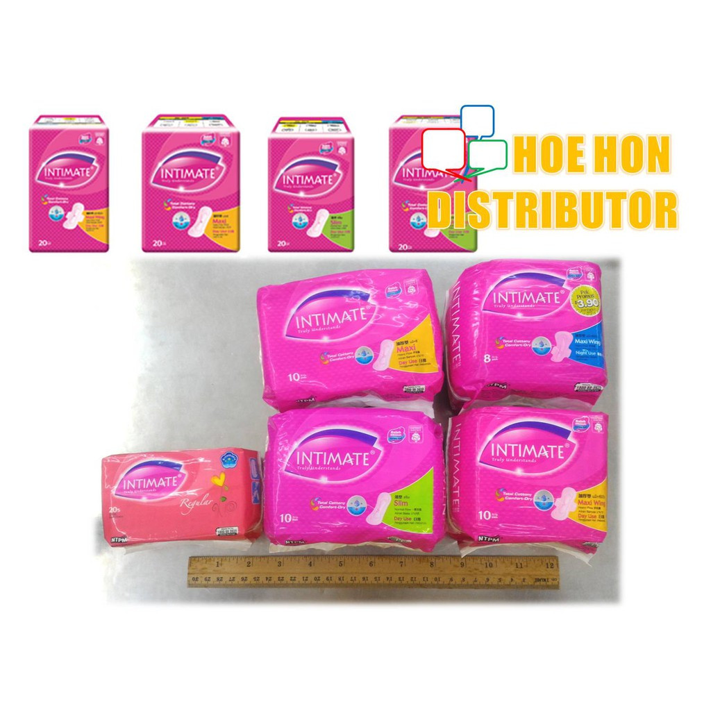 Intimate Sanitary Pad 10s / 20s Maxi Non Wing, Maxi Wing, Slim, Overnight Use Intimate Sanitary Pad 10s / 20s Maxi Non Wing, Maxi Wing, Slim, Overnight Use