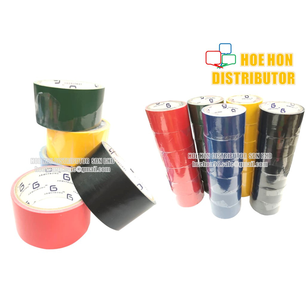 Binding / Cloth / Duct Tape 48mm X 4.6m (2 Inch X 5 Yard) Binding / Cloth / Duct Tape 48mm X 4.6m (2 Inch X 5 Yard)