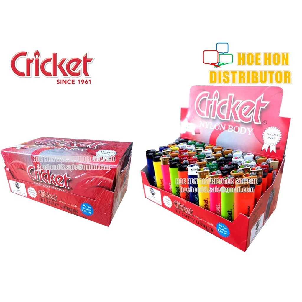 Cricket Lighter (ORIGINAL) Made In Malaysia, Disposable Gas Lighter Cricket Lighter (ORIGINAL) Made In Malaysia, Disposable Gas Lighter