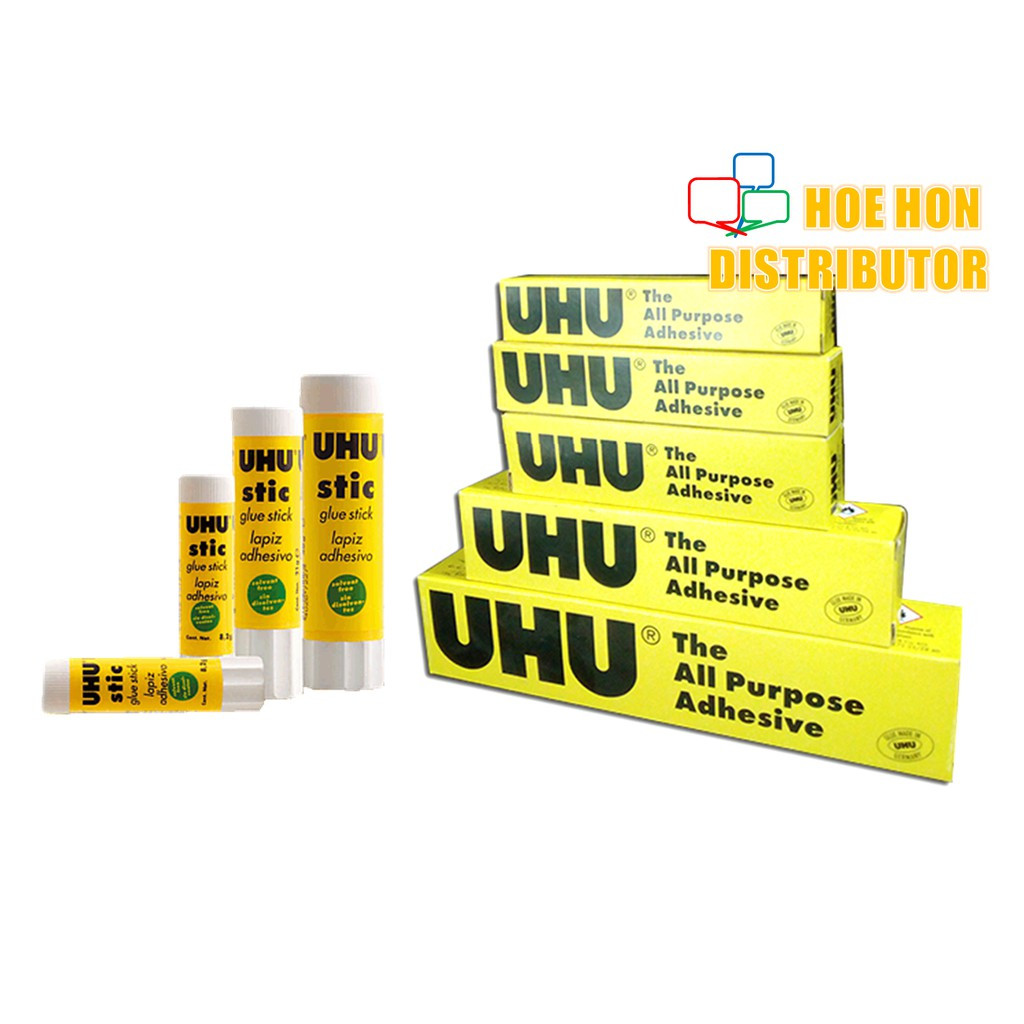 image of UHU All Purpose Adhesive 7g, 20g, 35g, 60g, 125g / UHU Glue Stic Stick ORIGINAL