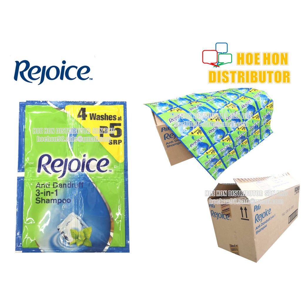 Rejoice Hair Shampoo 4ml X 4pcs (Travel Pack) Rejoice Hair Shampoo 4ml X 4pcs (Travel Pack)