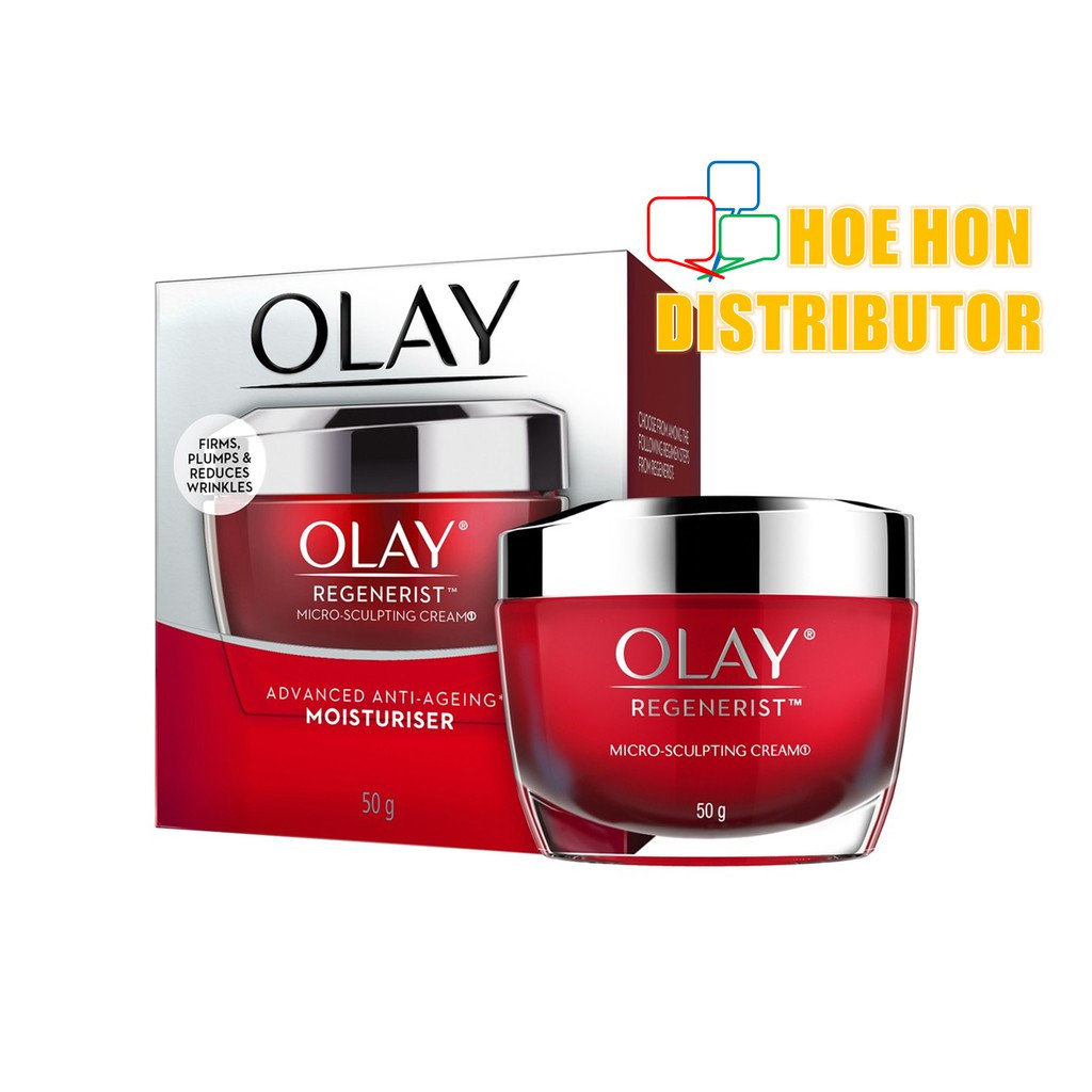 image of Olay Regenerist Micro Sculpting Cream Advanced Anti Ageing Moisturiser 50g Day