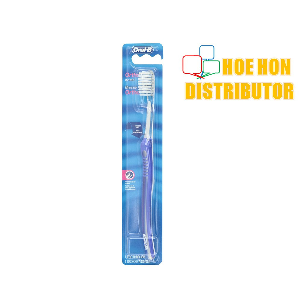 image of Oral B / Oral-B Ortho Manual Toothbrush / Oral B Ortodoncia / Braces Toothbrush