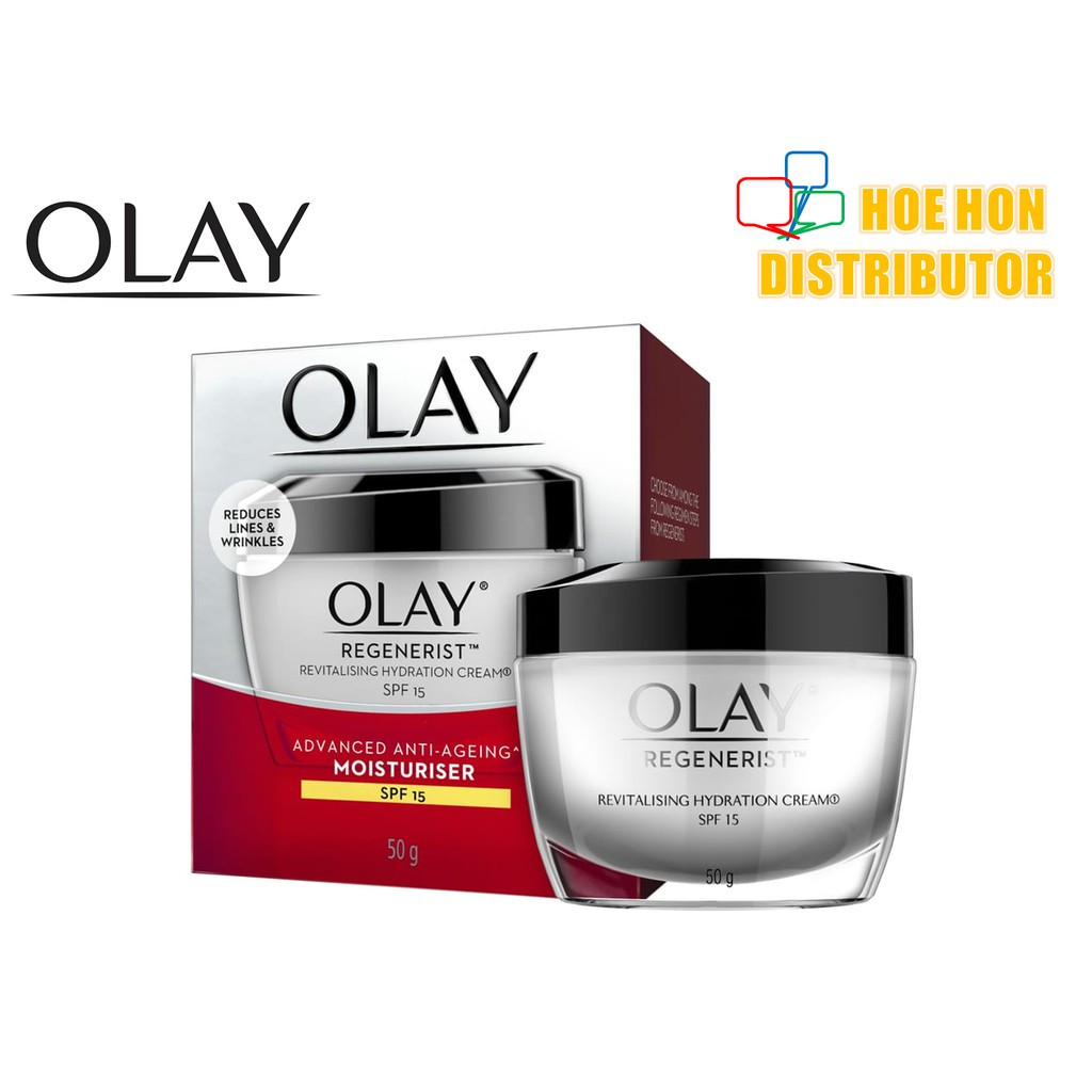 image of Olay Regenerist Revitalising Hydration Day Cream SPF 15 50g