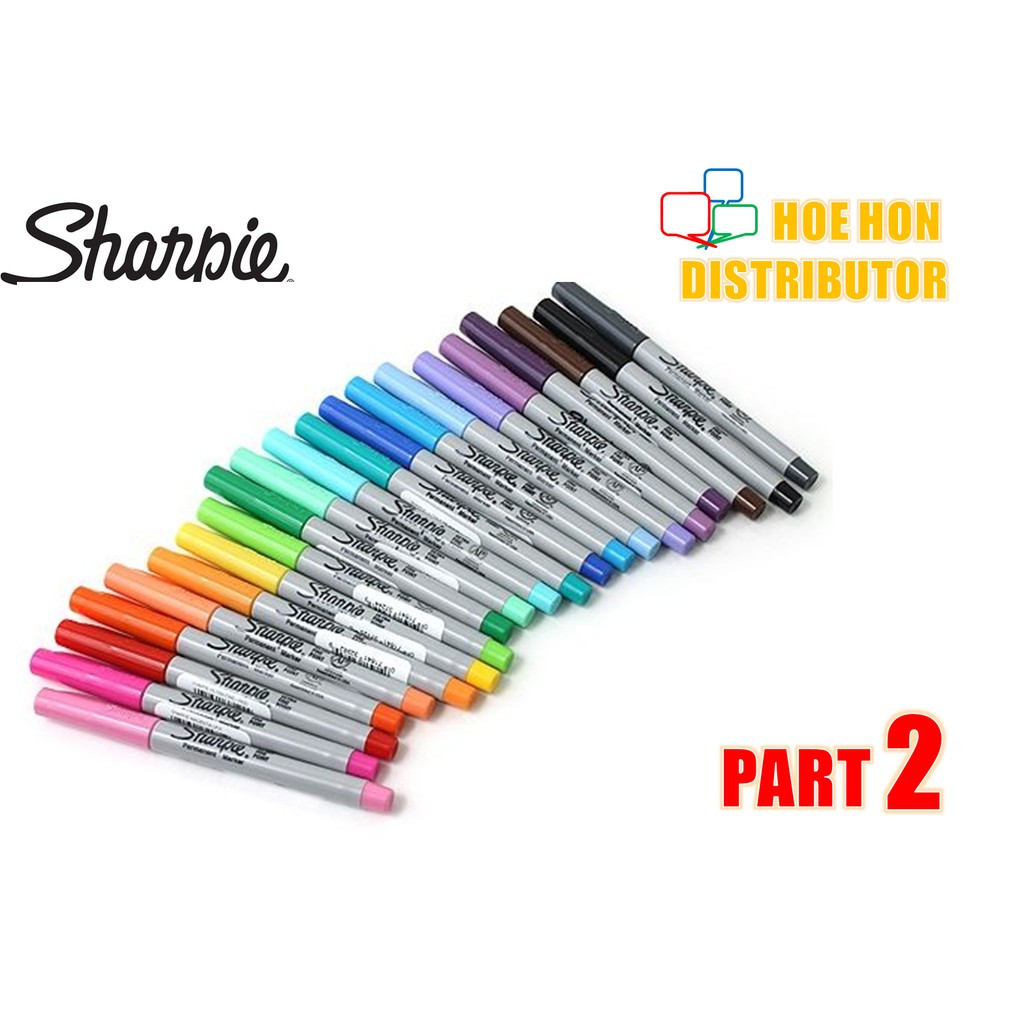 Sharpie Ultra Fine Point Permanent Marker / Customise Full Color Part 2 Sharpie Ultra Fine Point Permanent Marker / Customise Full Color Part 2