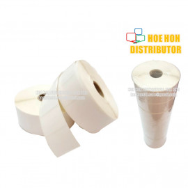 image of Barcode Printer Label Sticker 35mm X 25mm Single Column 2000 Stickers / Roll