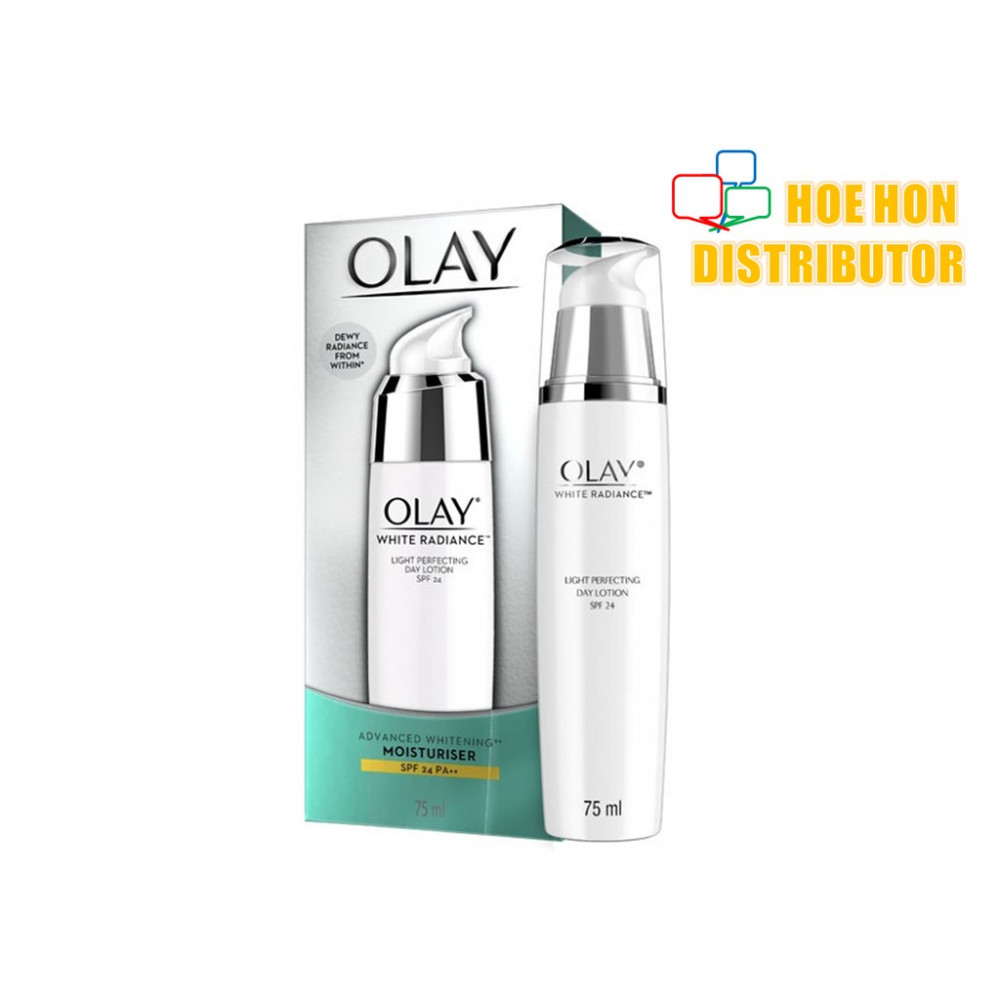Olay White Radiance Light Perfecting Day Lotion SPF 24 75ml Advanced Moisturiser Olay White Radiance Light Perfecting Day Lotion SPF 24 75ml Advanced Moisturiser