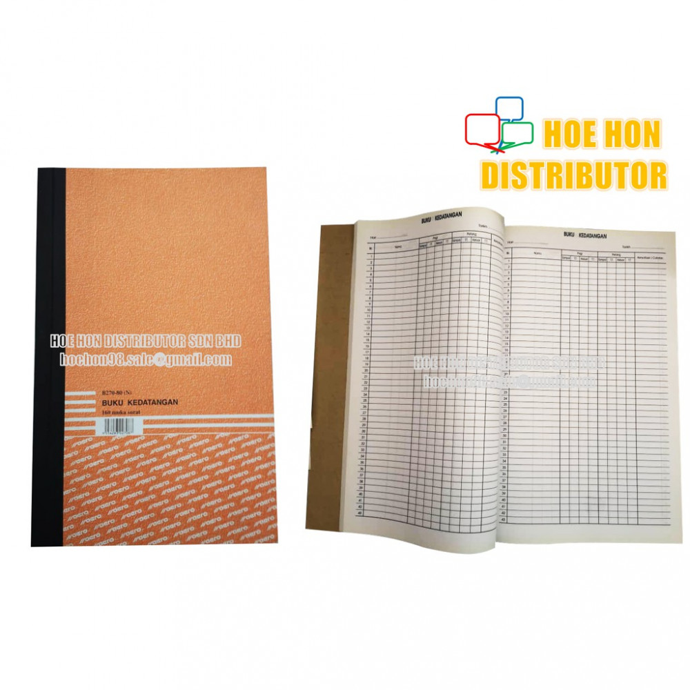 Buku Kedatangan B270-80 (N) Buku Kedatangan B270-80 (N)