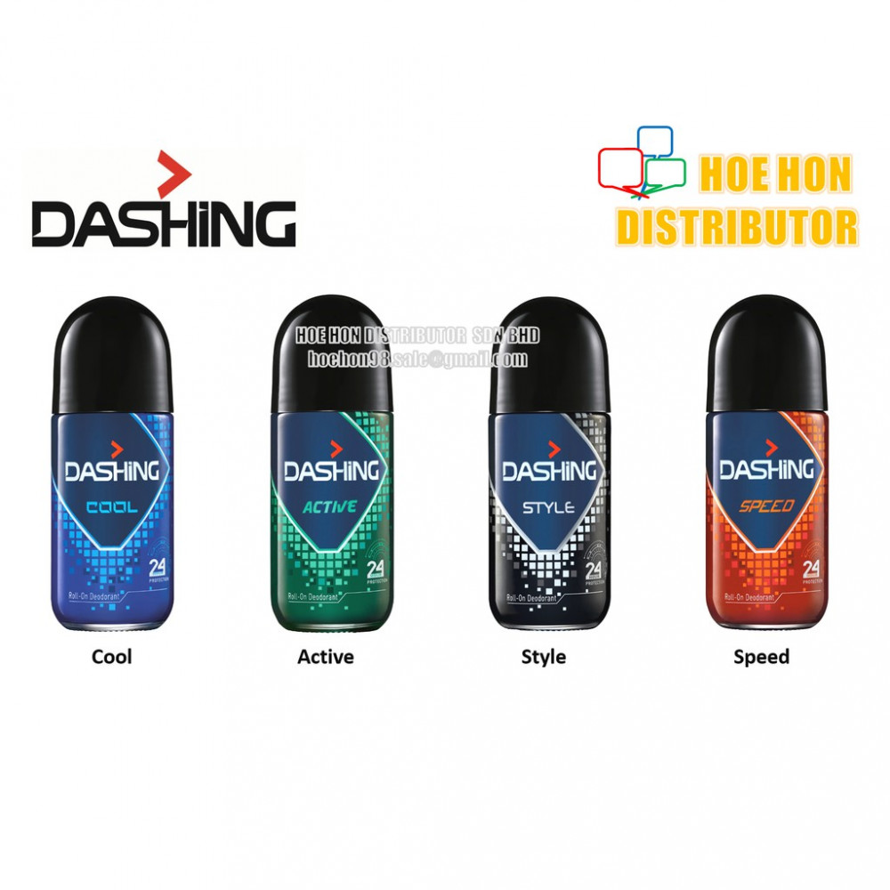 Dashing Active / Speed / Style / Cool Deodorant Roll On 50ml Dashing Active / Speed / Style / Cool Deodorant Roll On 50ml