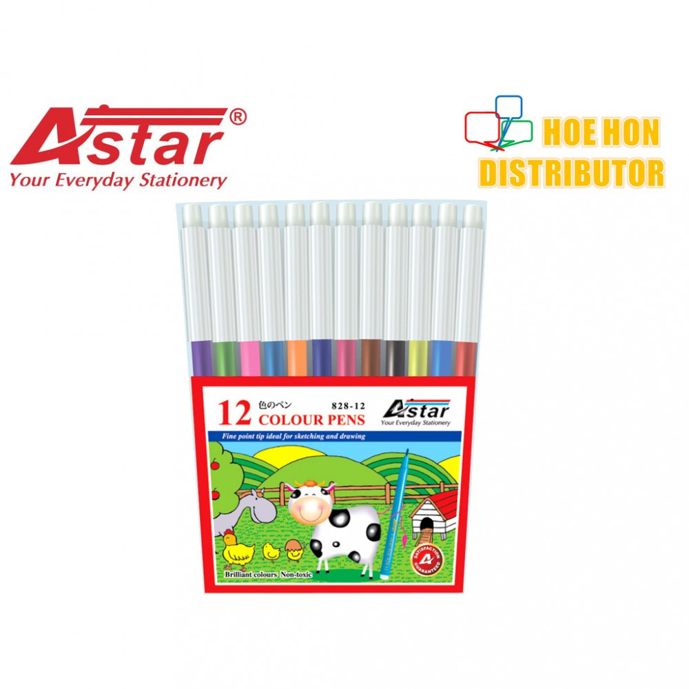 Astar Magic Pen 12 Color (Faber-Castell Colour Pen Alternative) Astar Magic Pen 12 Color (Faber-Castell Colour Pen Alternative)