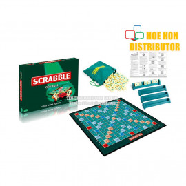 image of Scrabble Tile Crossword Board / Family Game (Sahibba) Folding Card Board Type